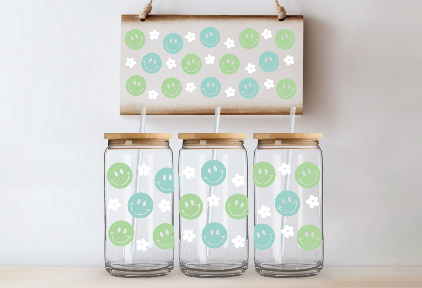 Smiles & Flowers Libby Glass