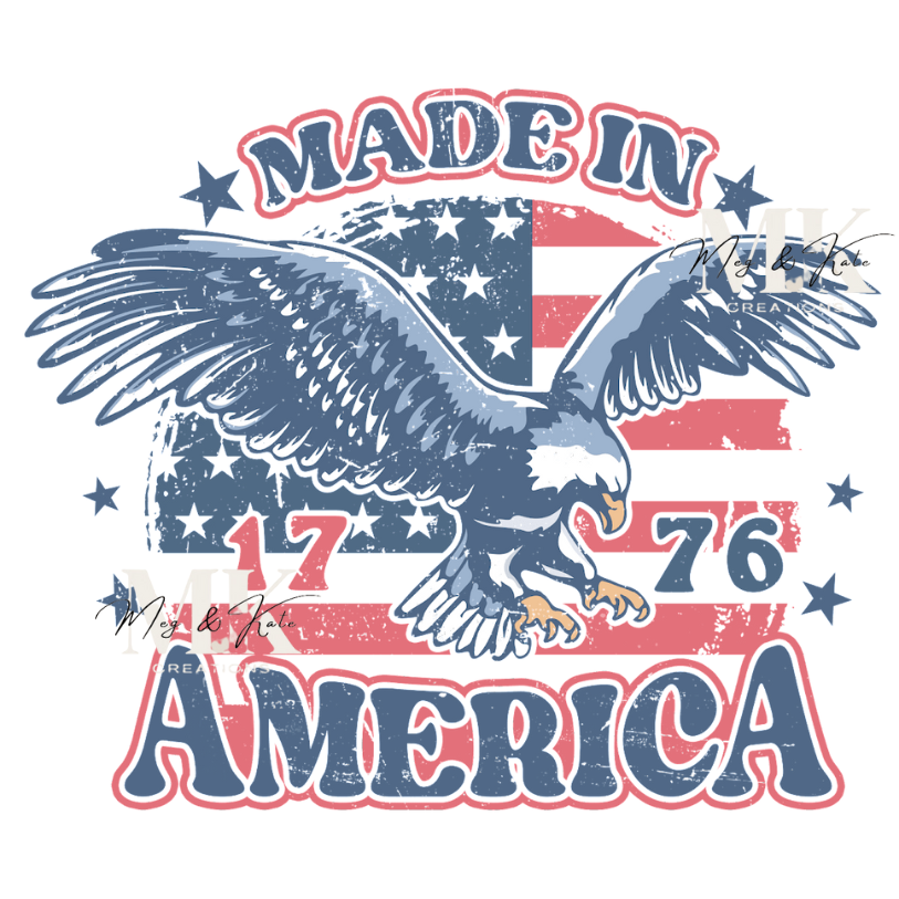 Made in America DTF TRANSFER