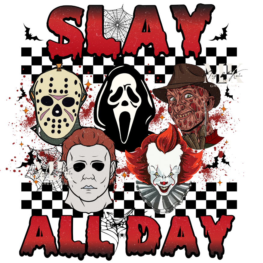 Slay All Day DTF TRANSFER