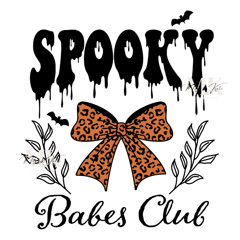 Spooky Babes Club DTF TRANSFER