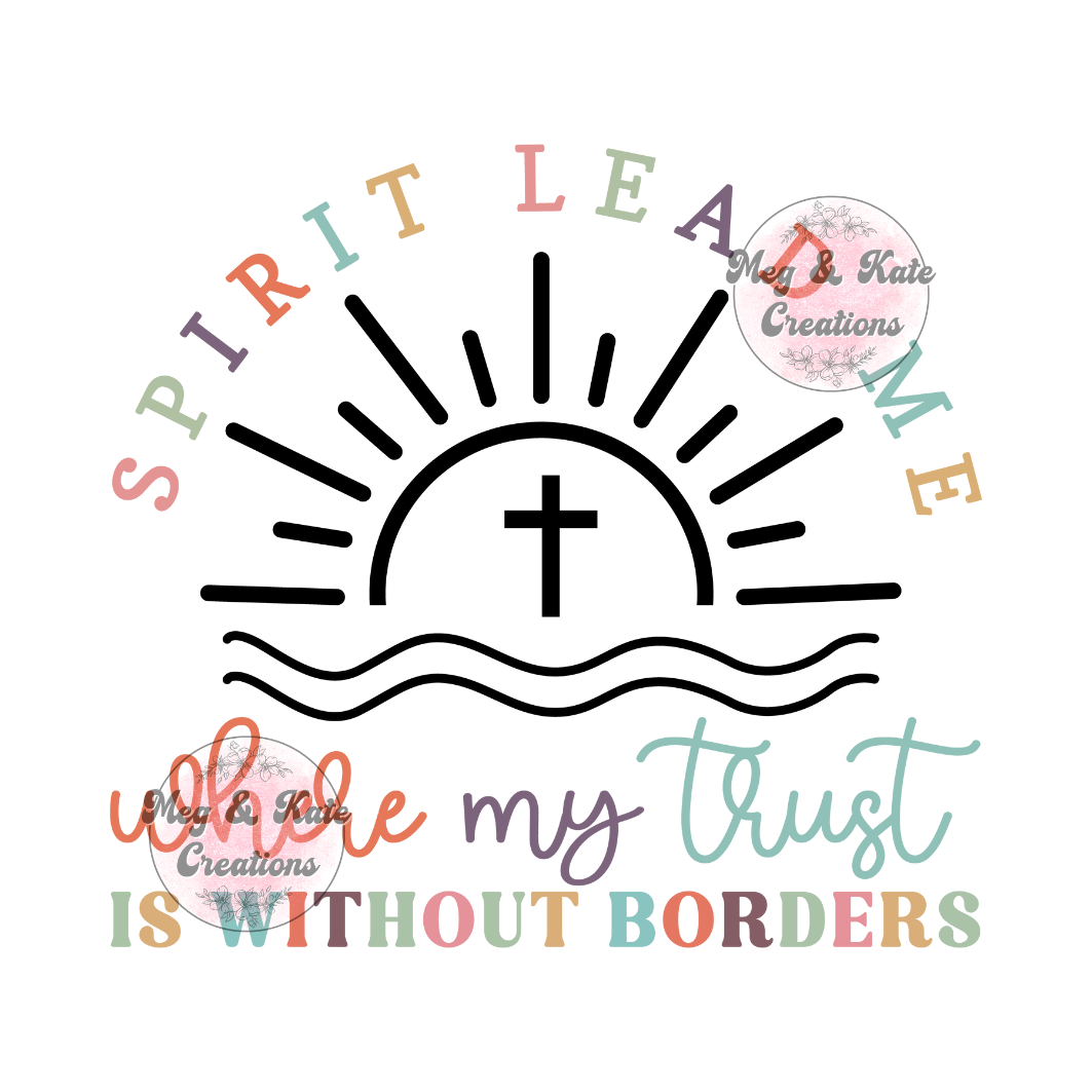 Spirit Lead Me DTF TRANSFER