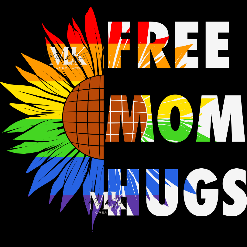 Fee Mom Hugs Sunflower #2 DTF TRANSFER