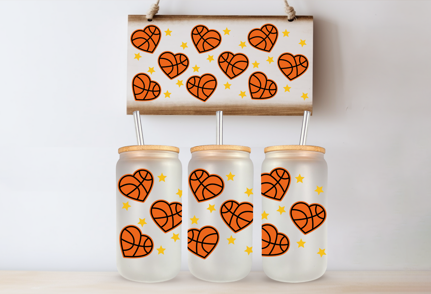 Basketball Love Libby Glass