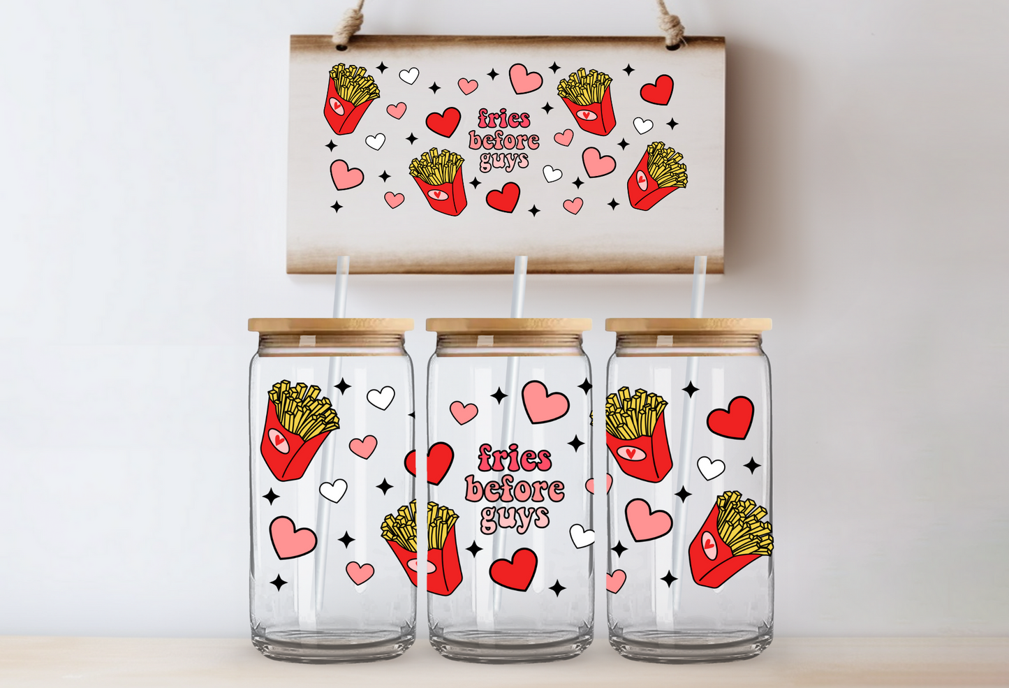 Fries Before Guys Libby Glass