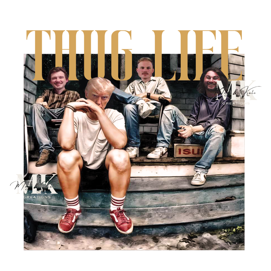 Thug Life Guys DTF TRANSFER