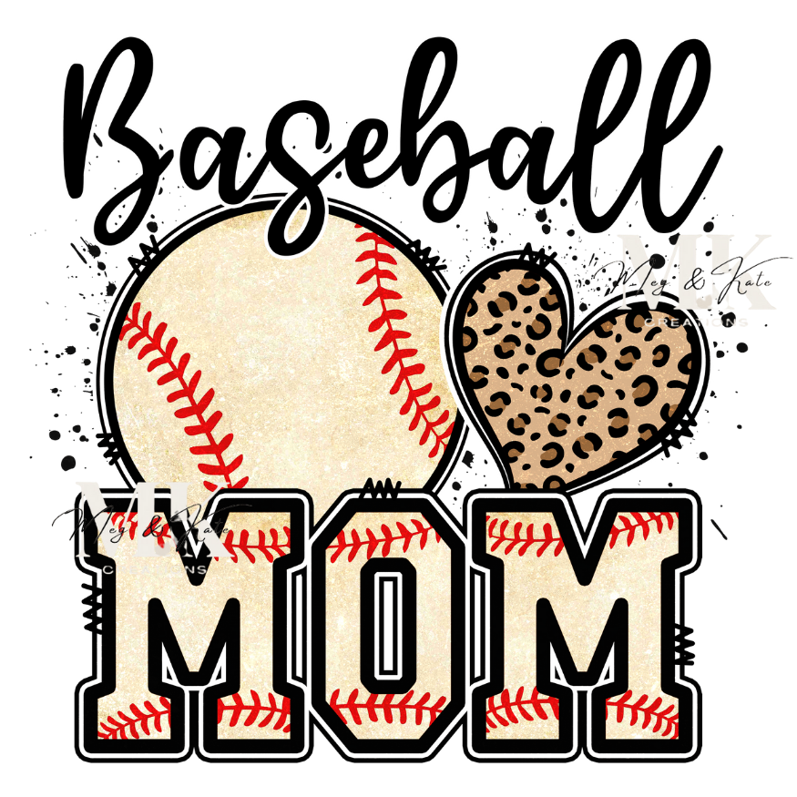 Baseball Mom DTF TRANSFER