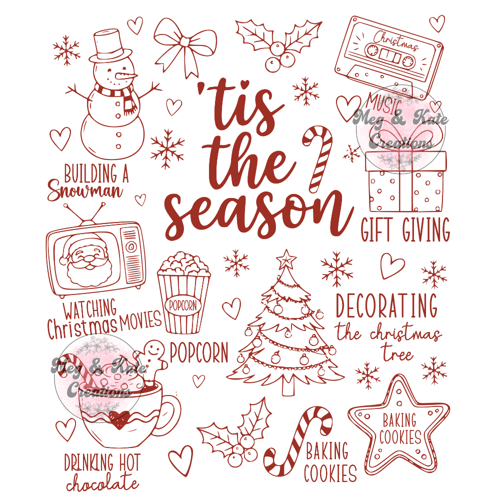 Tis the Season DTF TRANSFER