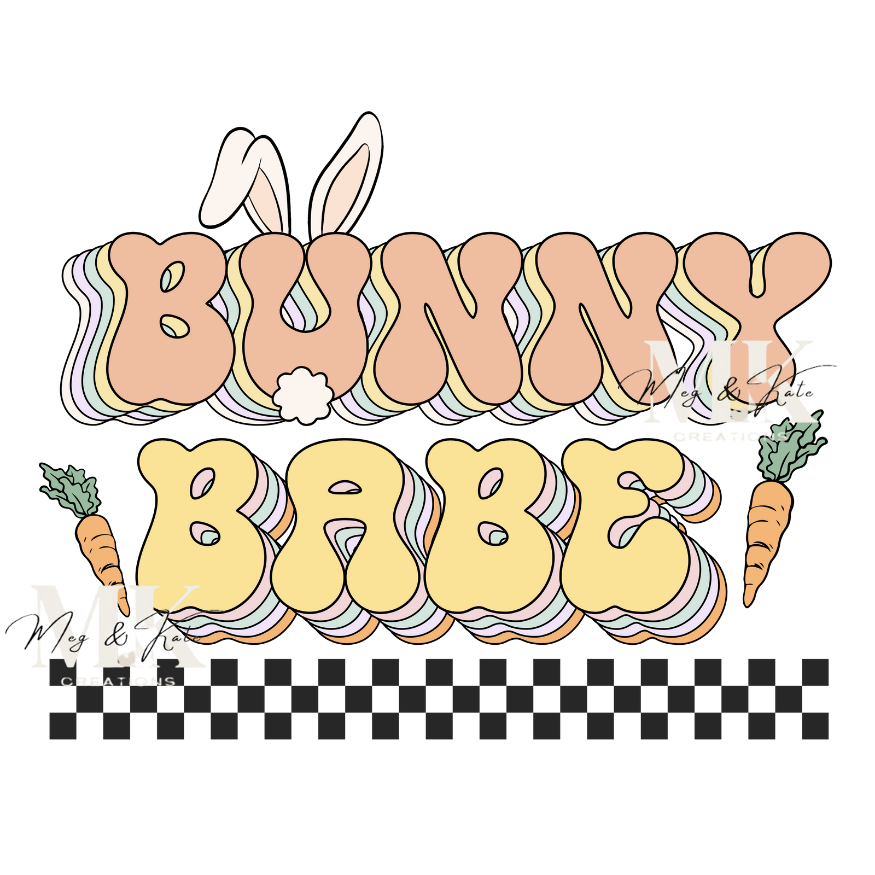 Bunny Babe DTF TRANSFER