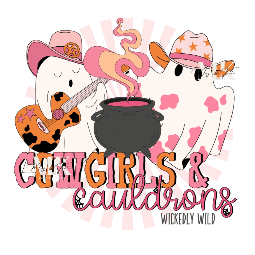 Cowgirls & Cauldrons DTF TRANSFER