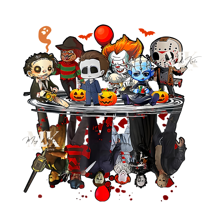 Horror Kids DTF TRANSFER