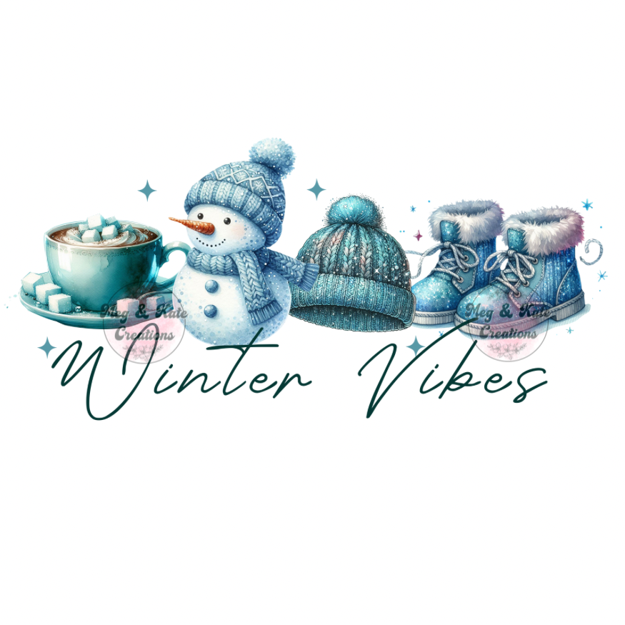 Winter Vibes DTF TRANSFER