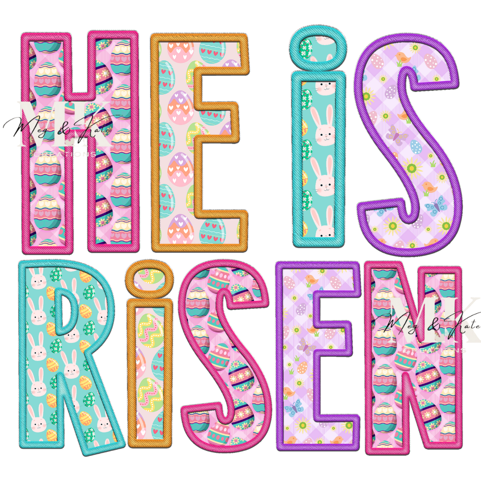 He is Risen DTF TRANSFER