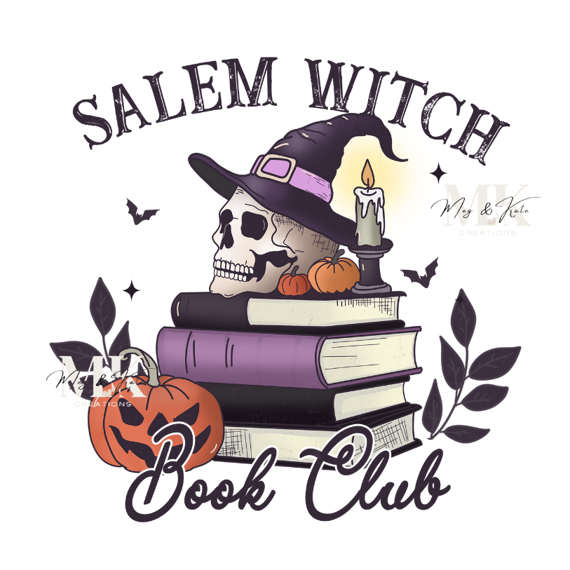 Salem Witch Book Club DTF TRANSFER