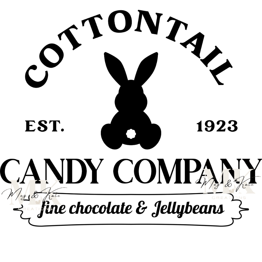 Cottontail Candy Company DTF TRANSFER