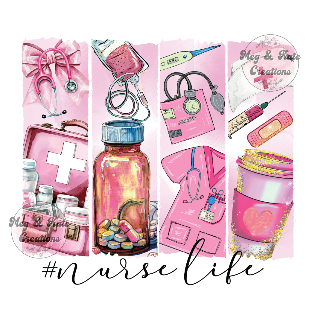 Nurse Life DTF TRANSFER