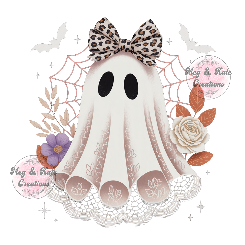 Lace Ghost DTF TRANSFER