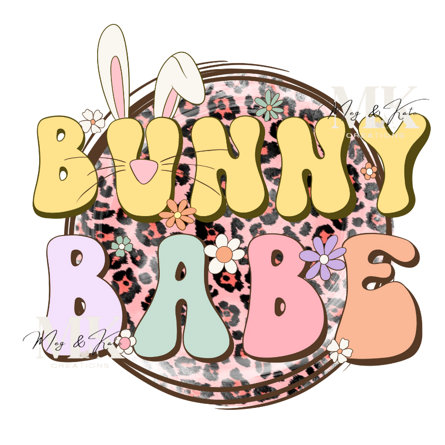 Bunny Babe DTF TRANSFER