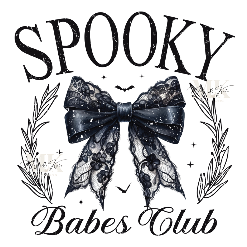 Spooky Babes Club DTF TRANSFER