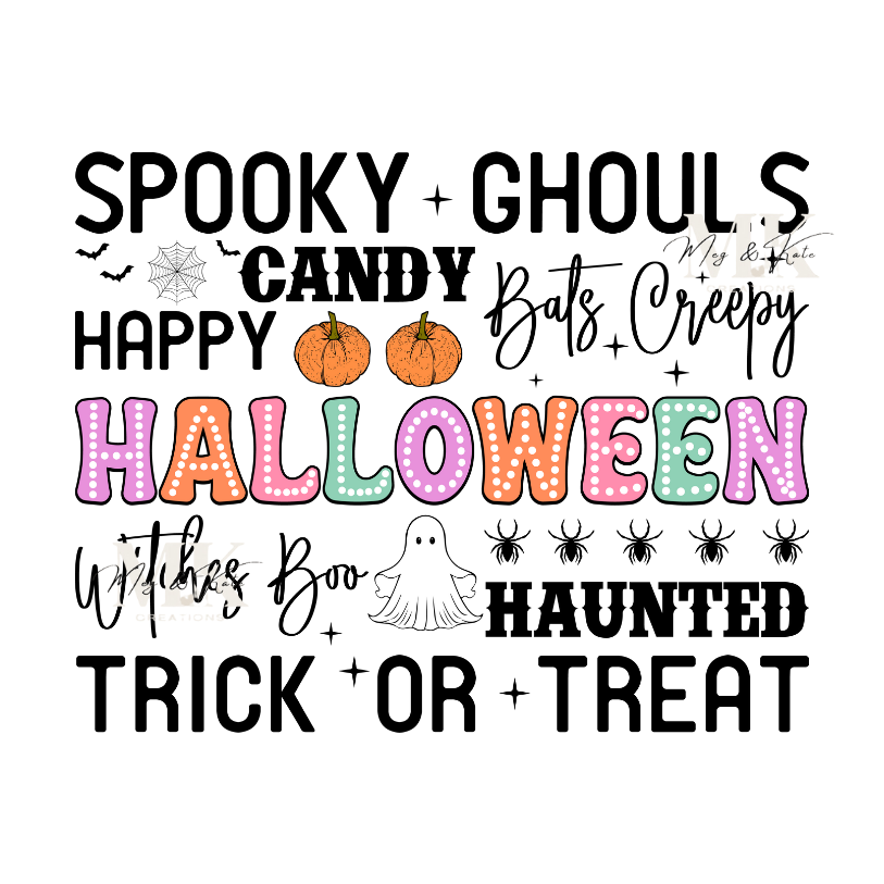 Halloween Things DTF TRANSFER
