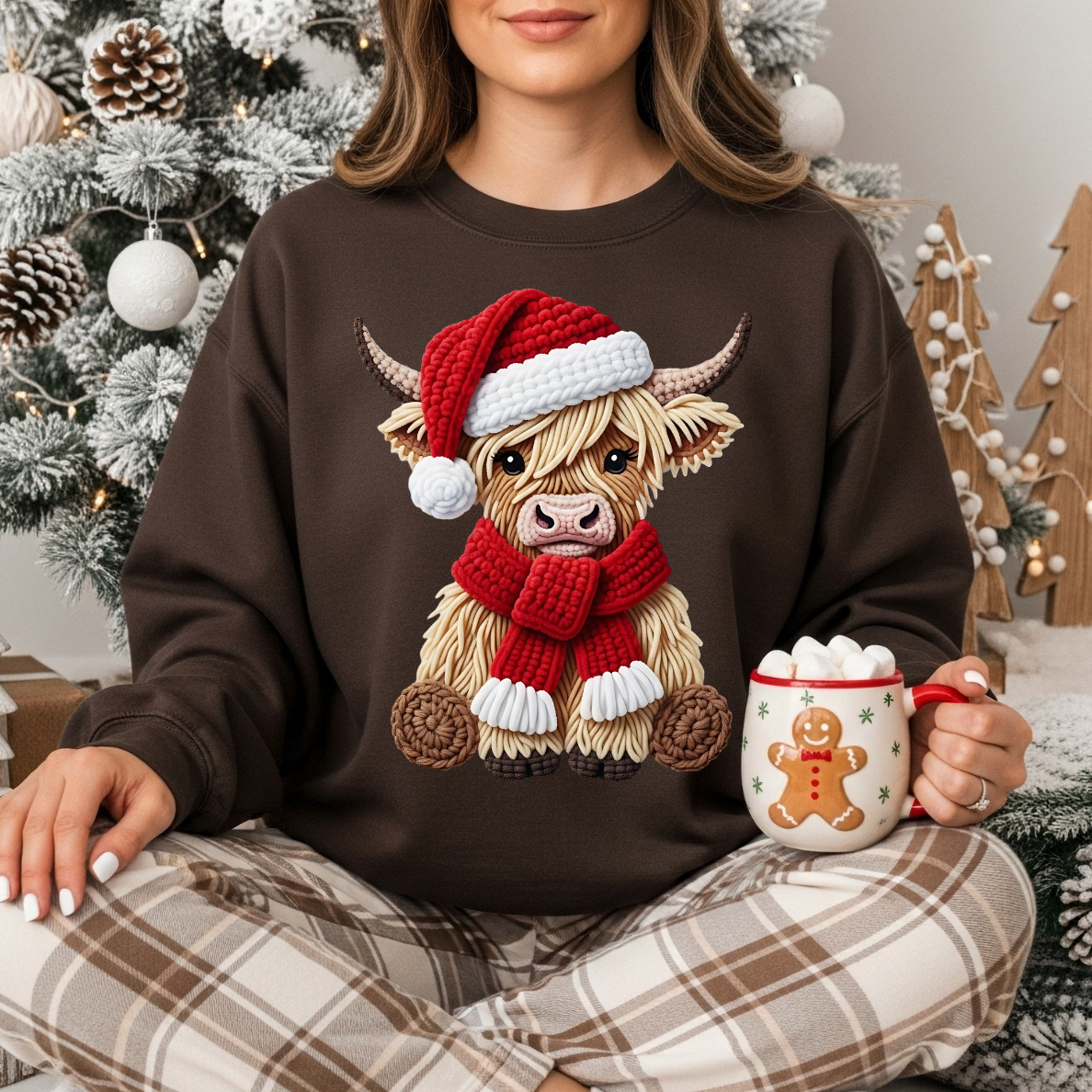 Light Brown Highland Yarn Cow