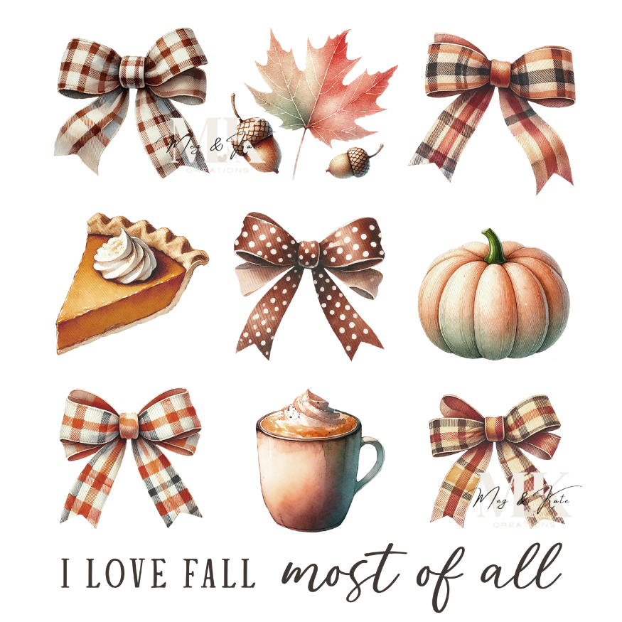 Fall Things DTF Transfer