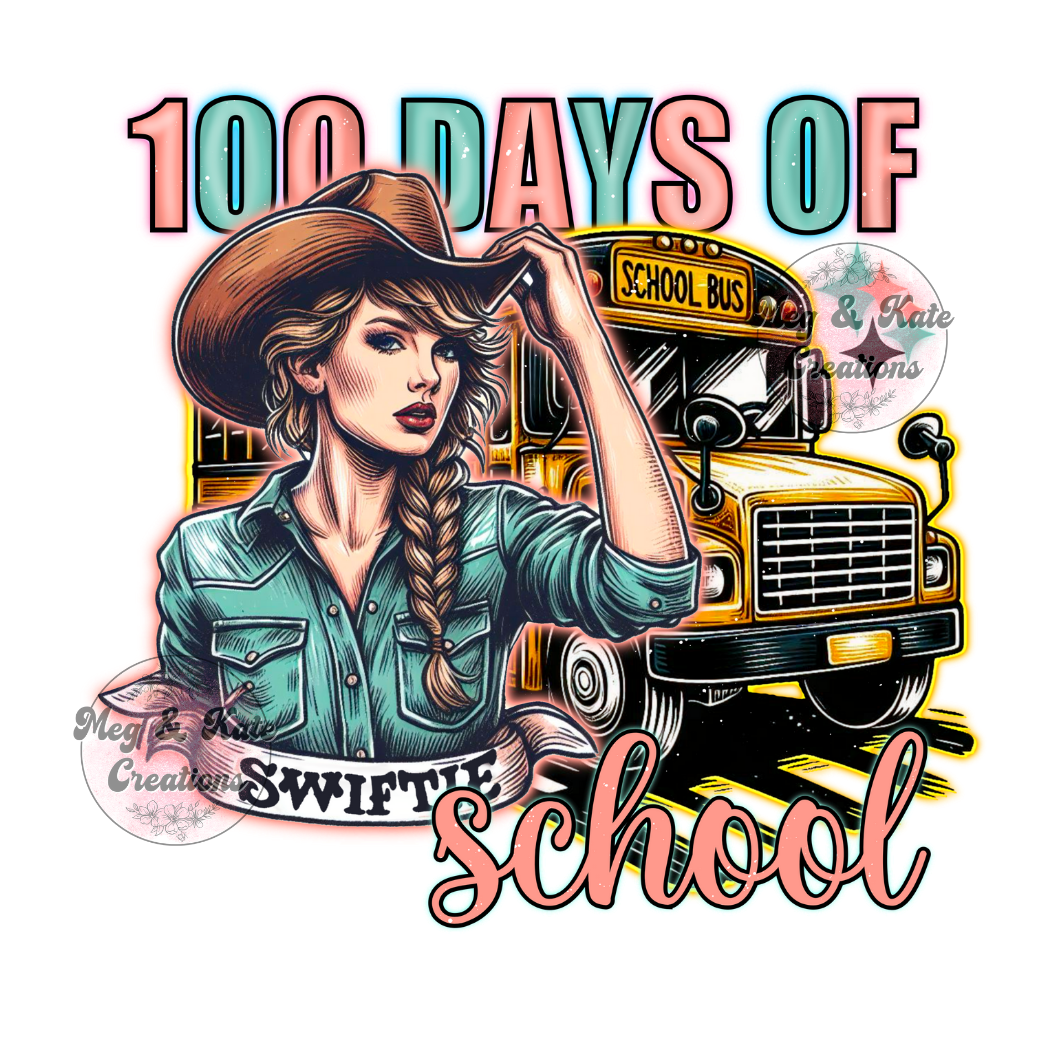100 Days of School #2 DTF TRANSFER