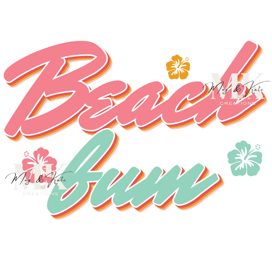 Beach Bum DTF TRANSFER