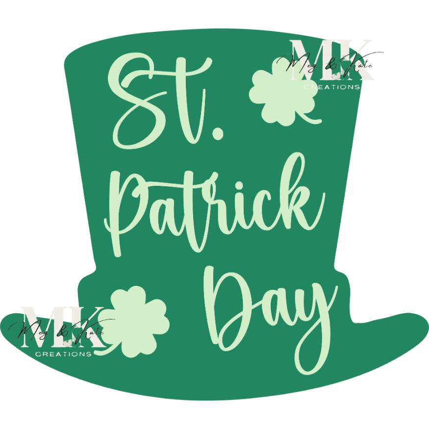 St. Patricks Day Hat DTF TRANSFER