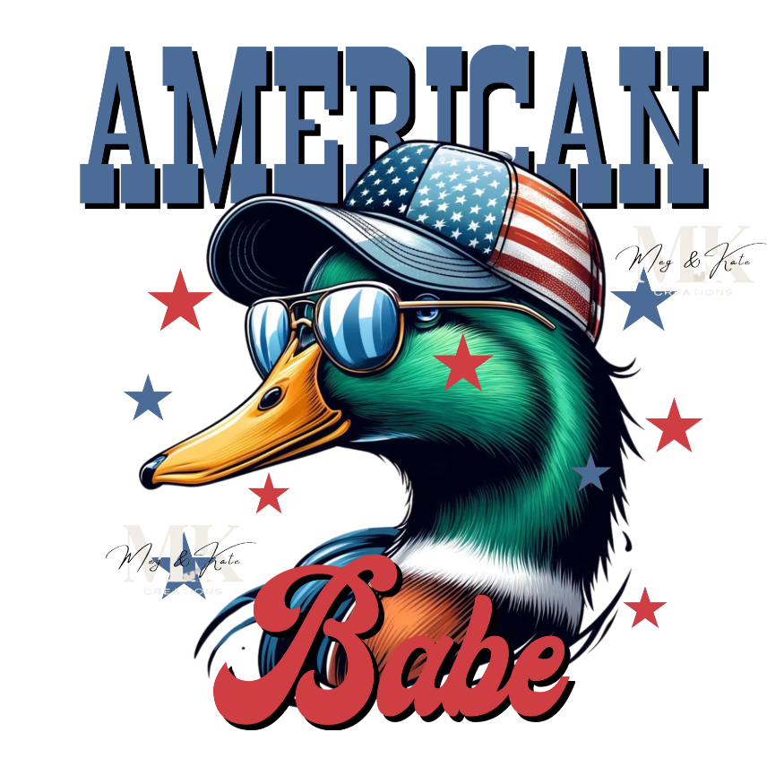 American Babe DTF TRANSFER