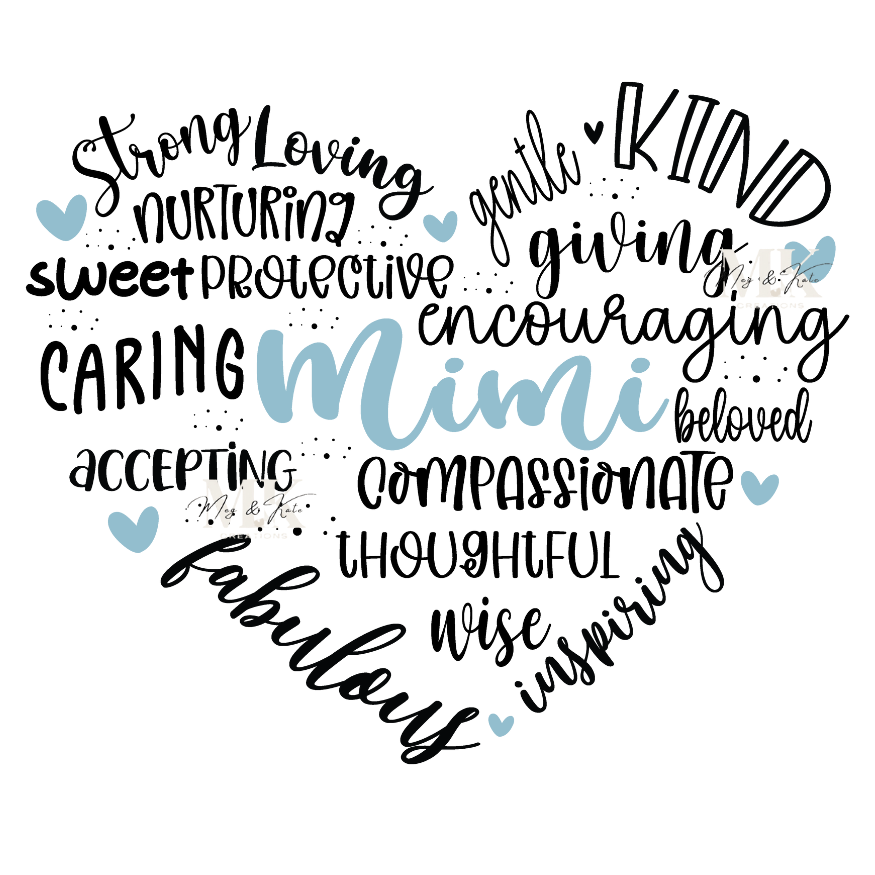 Mimi Heart DTF TRANSFER