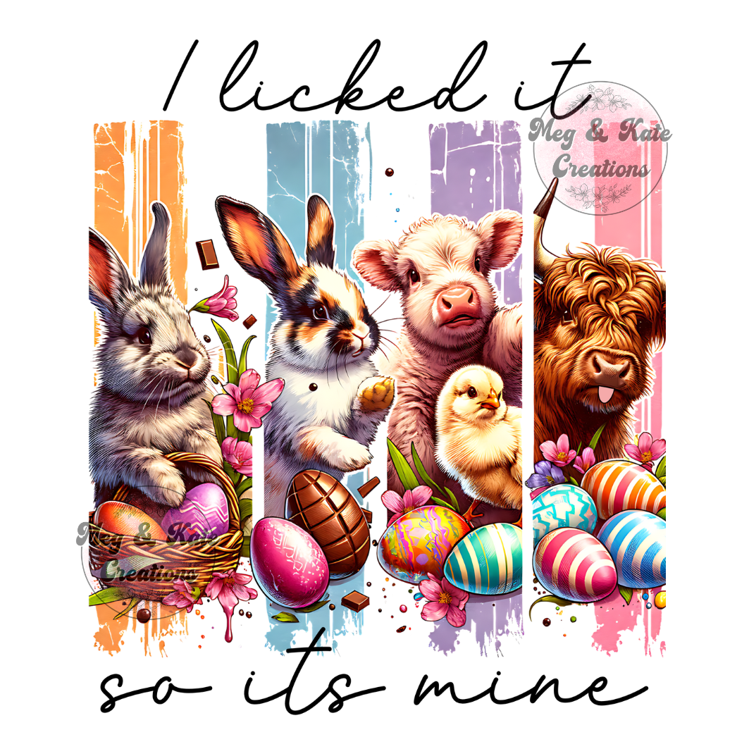 I Licked it #2 DTF TRANSFER