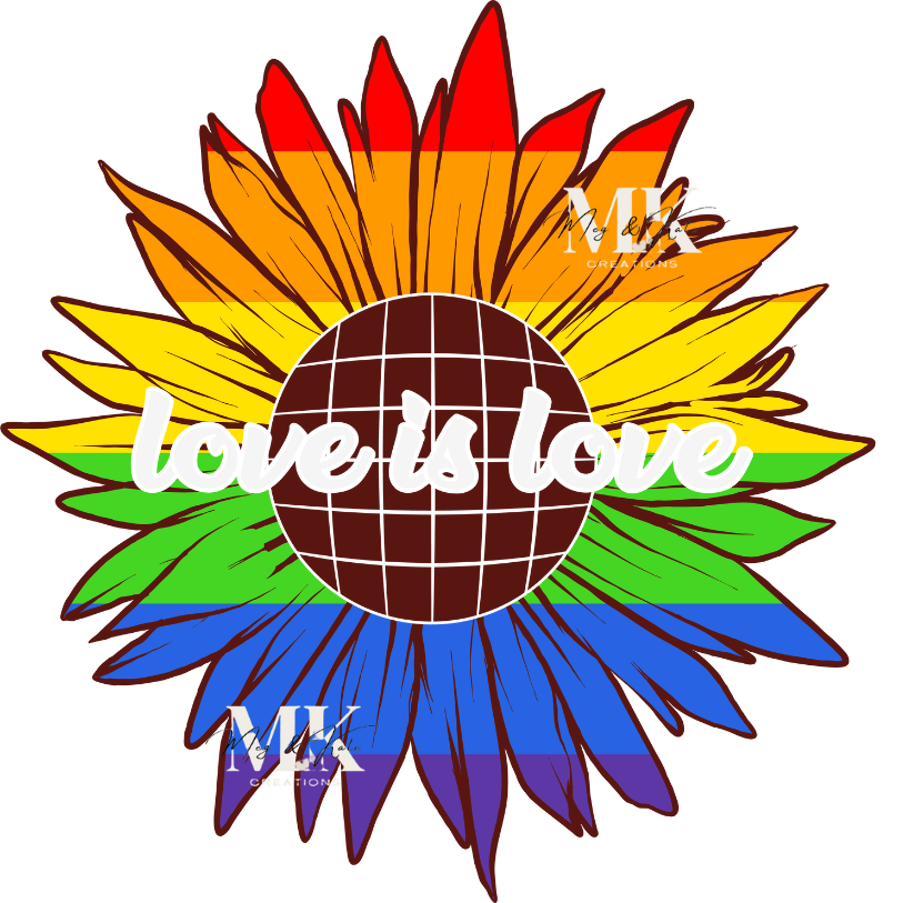 Love is Love DTF TRANSFER