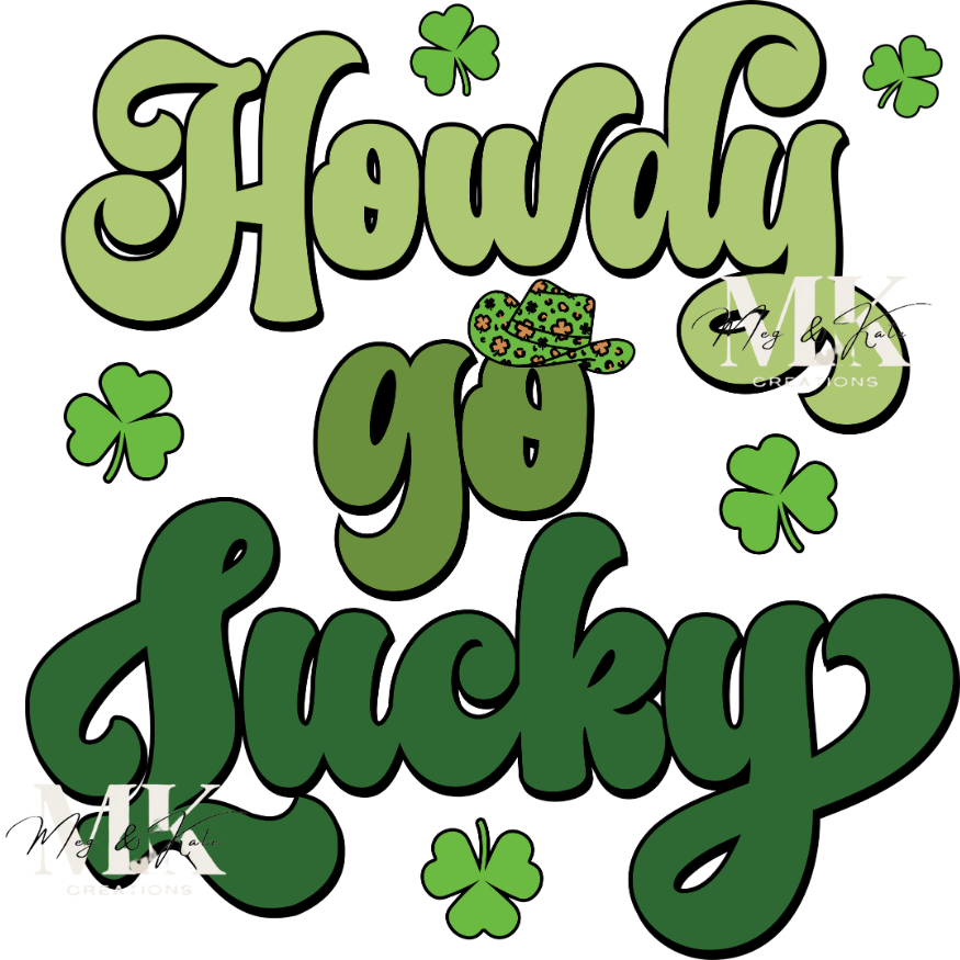Howdy Go Lucky DTF TRANSFER