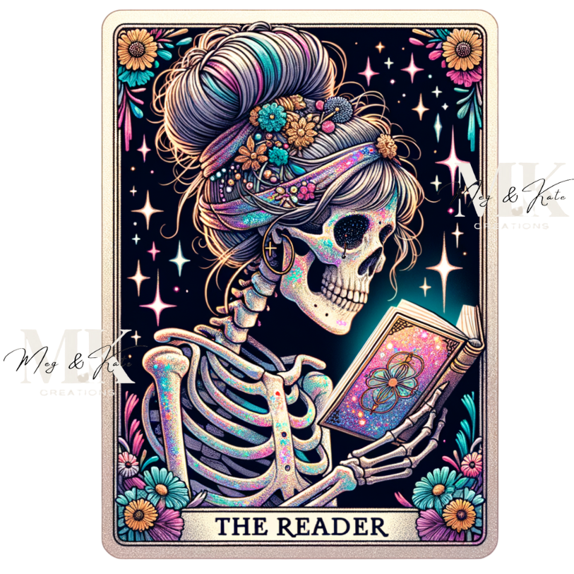 The Reader Tarot Card DTF TRANSFER