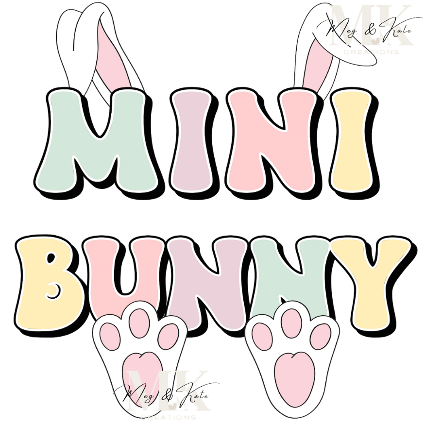 Mini Bunny DTF TRANSFER