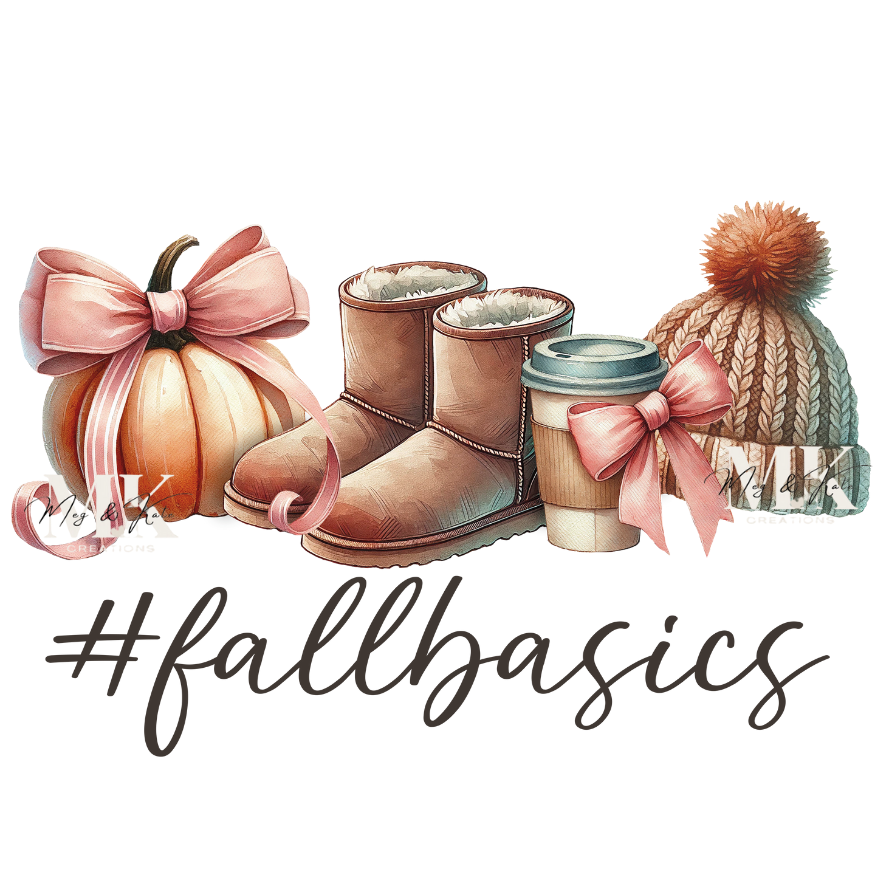 #FallBasics DTF Transfer