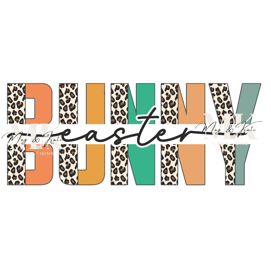 Easter Bunny DTF TRANSFER