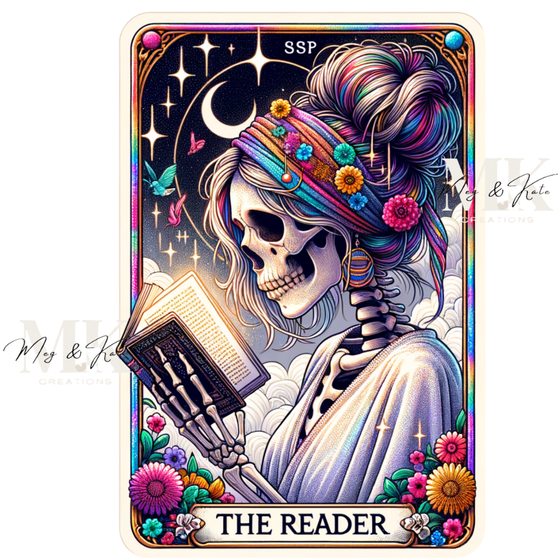 The Reader Tarot Card #2 DTF TRANSFER