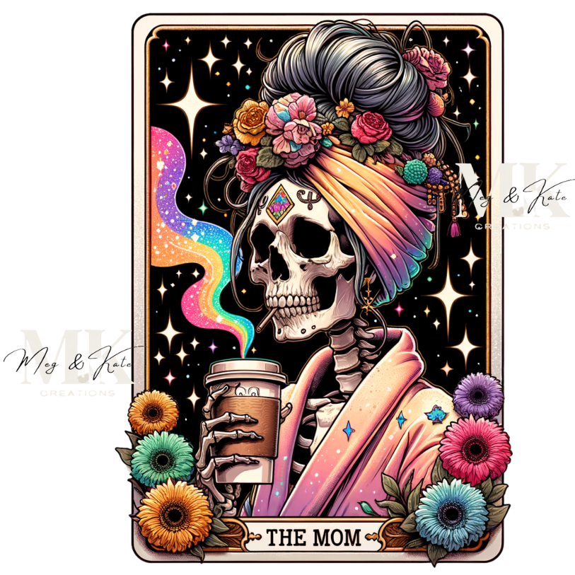 The Mom Tarot Card DTF TRANSFER