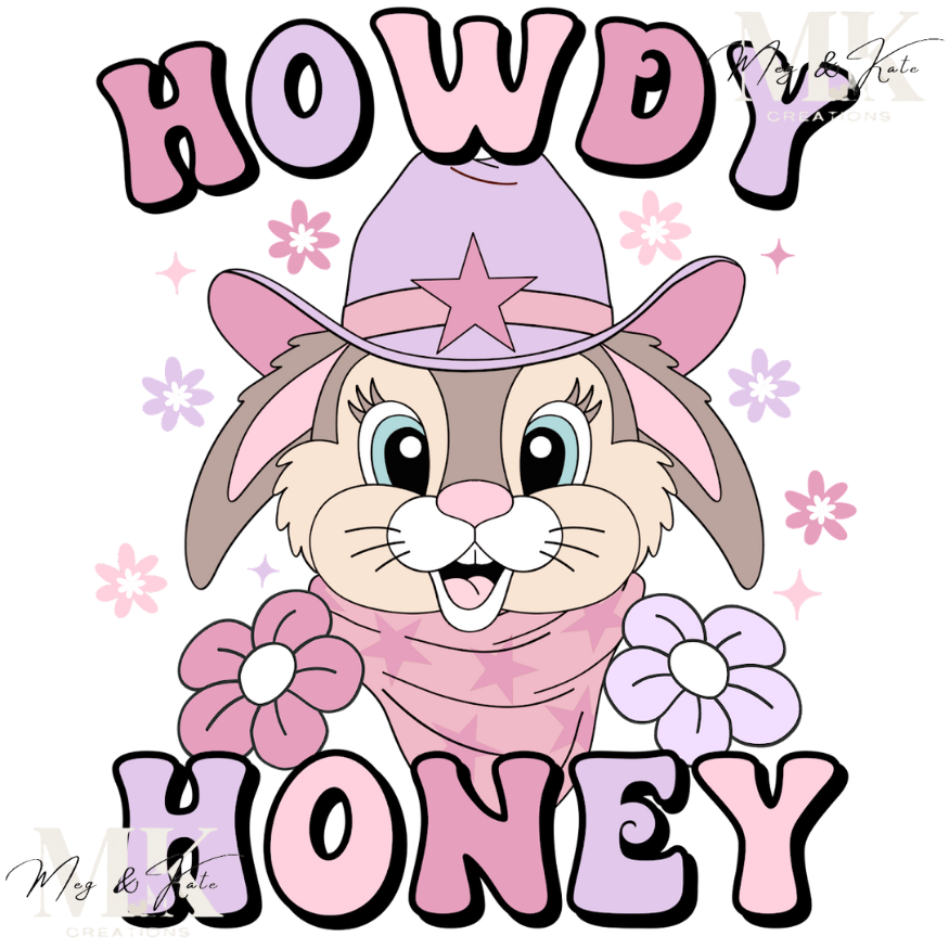 Howdy Honey DTF TRANSFER