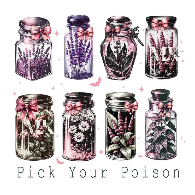 Pick Your Poison DTF TRANSFER