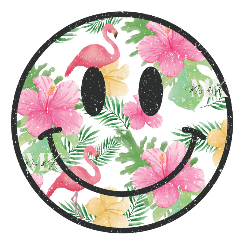 Summer Face DTF TRANSFER