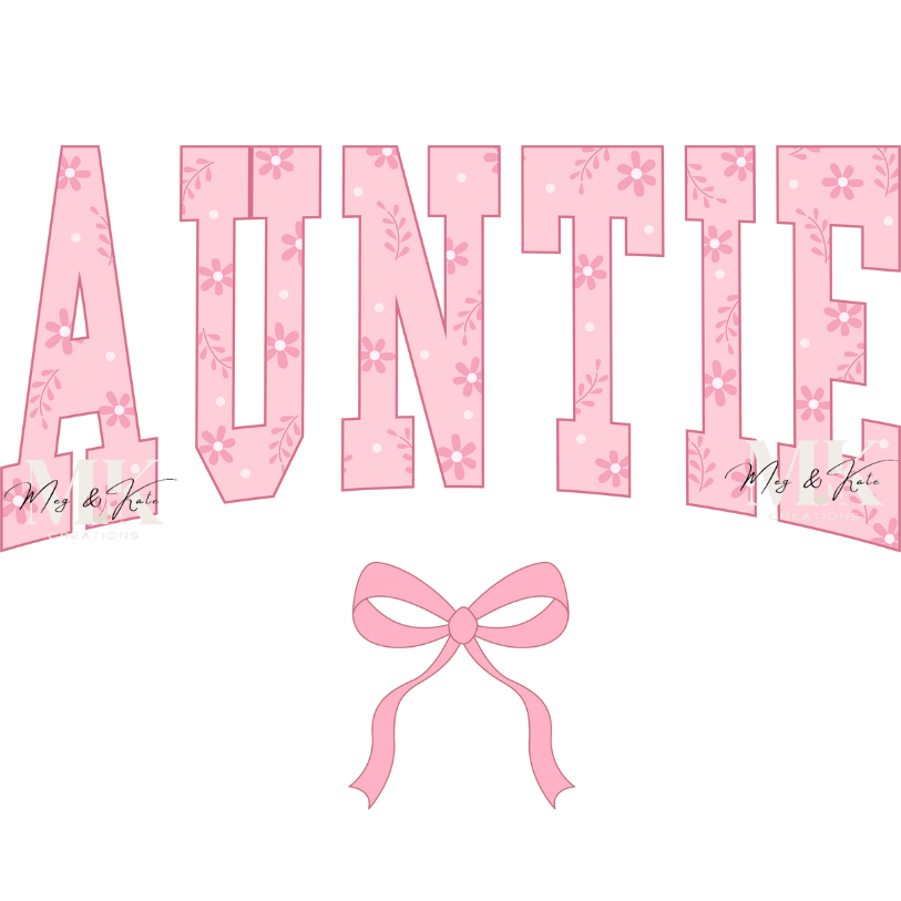 Coquette Aunt DTF TRANSFER