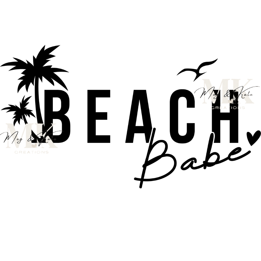 Beach Babe DTF TRANSFER