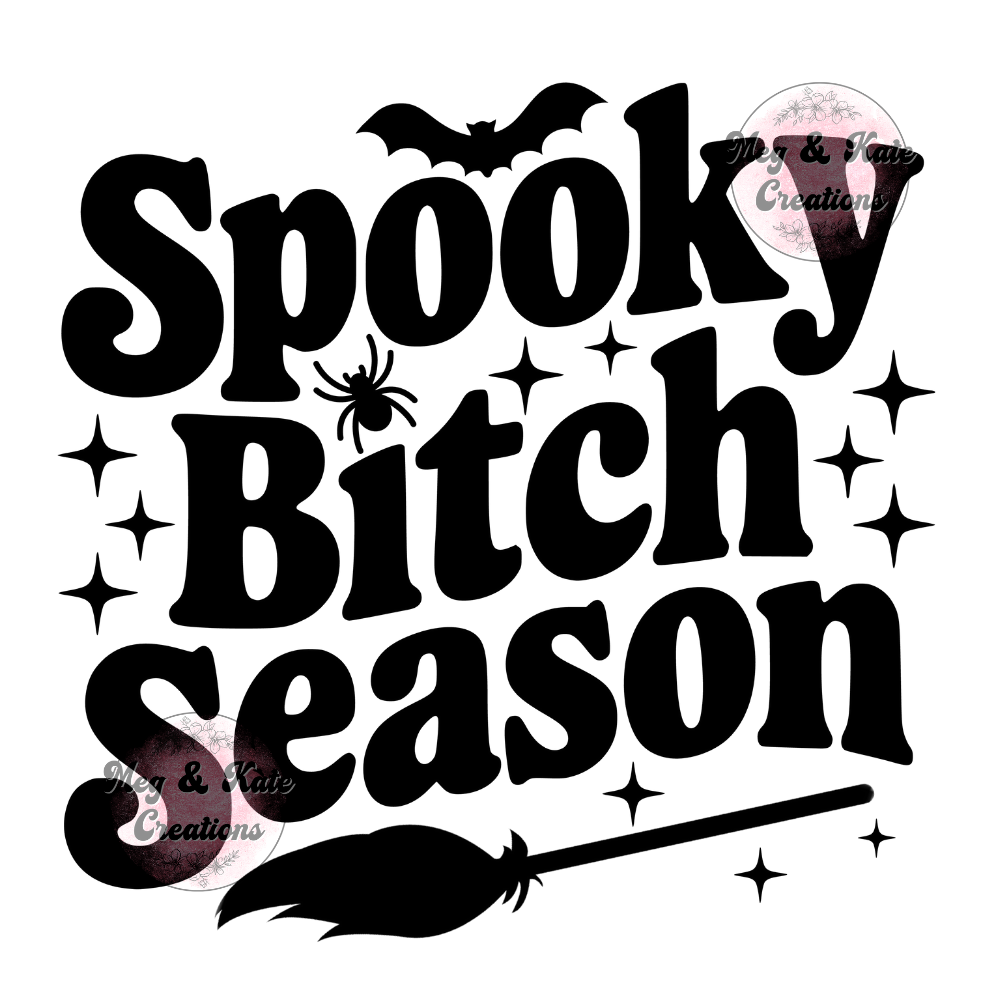 Spooky Bitch Season DTF TRANSFER