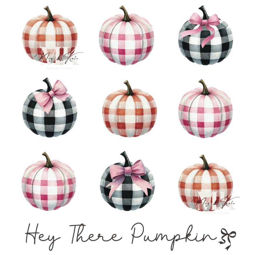 Hey There Pumpkin DTF Transfer