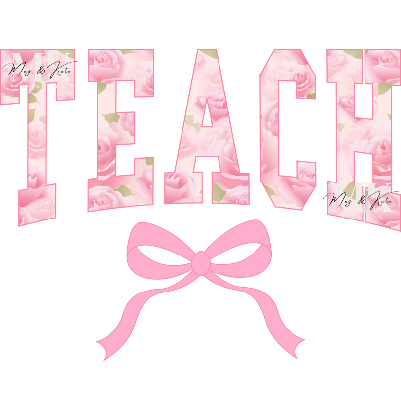 Coquette Teach DTF TRANSFER