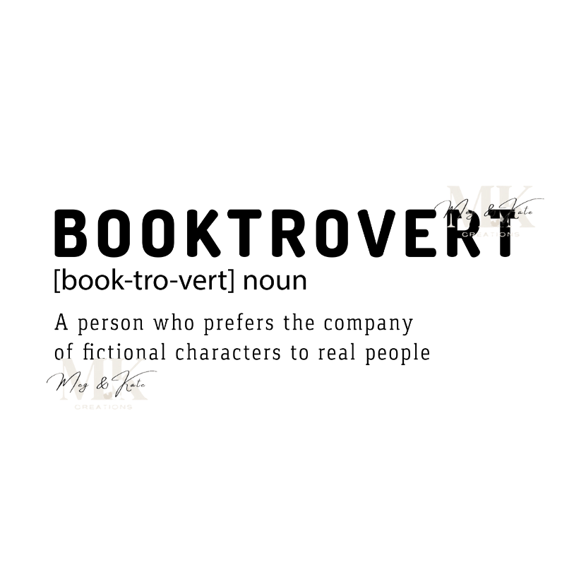 Booktrovert DTF TRANSFER