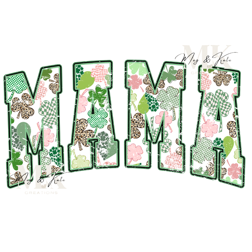 St. Patricks Day Mama DTF TRANSFER