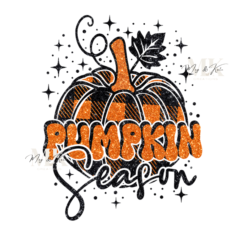 Pumpkin Season DTF TRANSFER